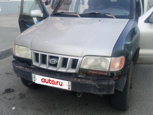 2003 Kia Sportage Grand I, серый, 150000 рублей