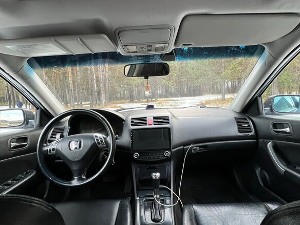 2004 Honda Accord VII, серый, 660000 рублей - вид 5