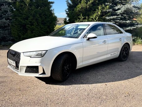 2016 Audi A4 V (B9), белый, 2595000 рублей, вид 1