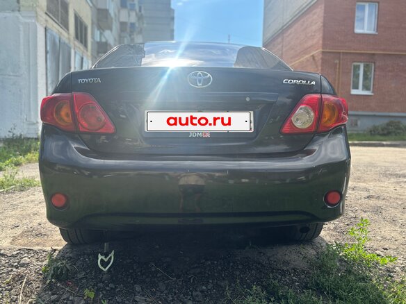 2007 Toyota Corolla X (E140, E150), чёрный, 770000 рублей - вид 4
