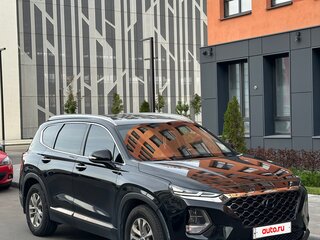 2020 Hyundai Santa Fe IV, чёрный, 3000000 рублей, вид 4