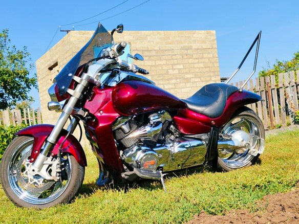 2007 Suzuki Boulevard M109R, красный, 1000000 рублей - вид 10