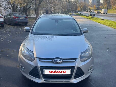 2013 Ford Focus III, серебристый, 470000 рублей, вид 1