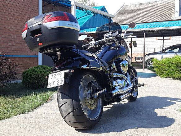 2009 Suzuki Intruder M1800R, чёрный, 910000 рублей - вид 8