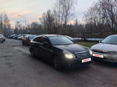 2014 Nissan Almera III (G15), чёрный, 630000 рублей, вид 2