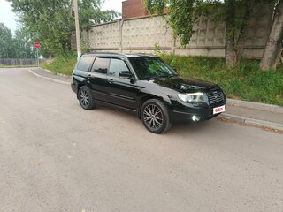 2007 Subaru Forester II Рестайлинг, чёрный, 850000 рублей, вид 2