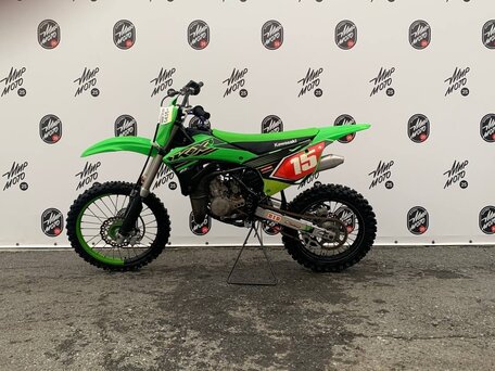 2015 Kawasaki KX 85, зелёный, 380000 рублей, вид 3