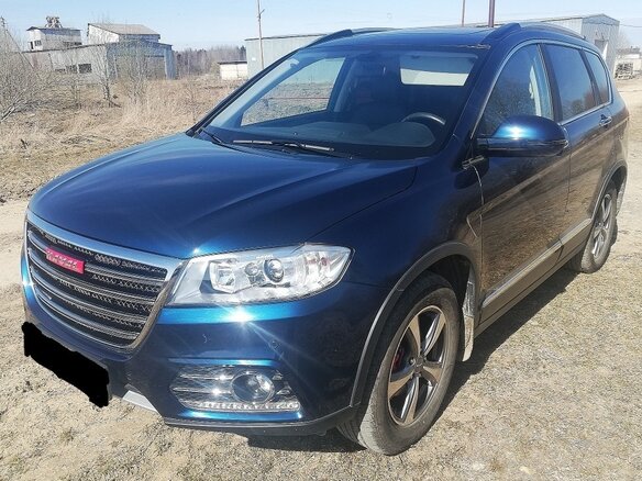 2016 Haval H6 I, синий, 1850000 рублей - вид 1