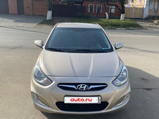 2012 Hyundai Solaris I, бежевый, 840000 рублей, вид 1