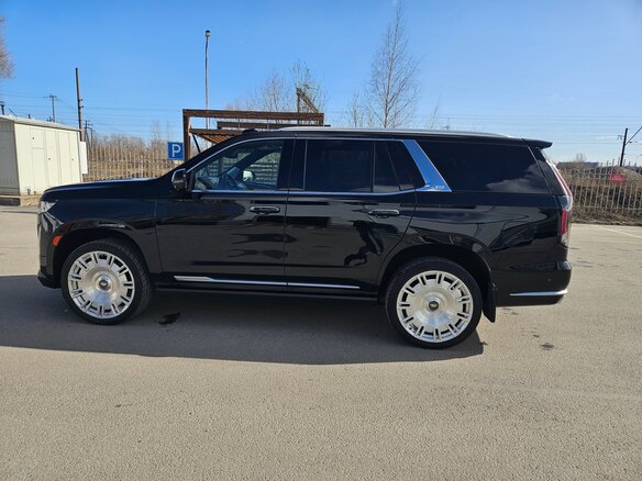 2021 Cadillac Escalade V, чёрный - вид 8