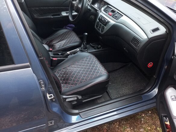 2006 Mitsubishi Lancer IX Рестайлинг, серый, 500000 рублей - вид 3