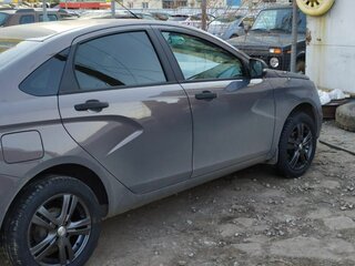 2017 Lada (ВАЗ) Vesta I, серый, 750000 рублей, вид 3