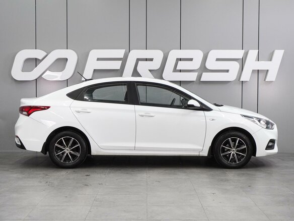 2019 Hyundai Solaris II, белый - вид 4