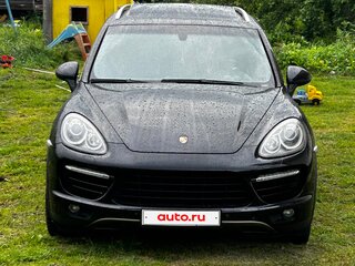 2011 Porsche Cayenne Turbo II (958), чёрный, 2800000 рублей, вид 2