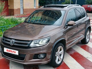 2014 Volkswagen Tiguan I Рестайлинг, коричневый, 1600000 рублей, вид 1