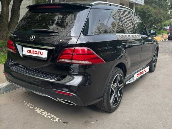 2017 Mercedes-Benz GLE 400 9G-Tronic I (W166), чёрный, 4200000 рублей - вид 6