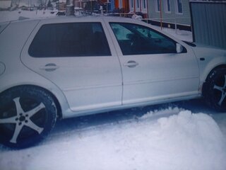 1999 Volkswagen Golf IV, серебристый, 450000 рублей, вид 2