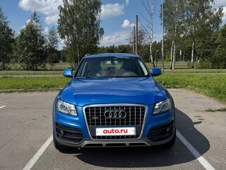 2012 Audi Q5 I (8R), синий, 1555000 рублей, вид 1