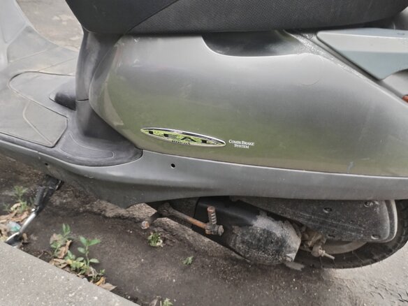 1989 Honda Lead 50, серебристый, 65000 рублей - вид 3