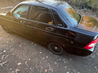 2012 Lada (ВАЗ) Priora I, чёрный, 360000 рублей, вид 4