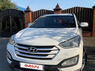 2014 Hyundai Santa Fe III, белый, 1700000 рублей, вид 3