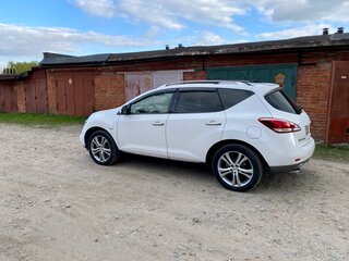 2015 Nissan Murano II (Z51) Рестайлинг 2, белый, 1350000 рублей, вид 4