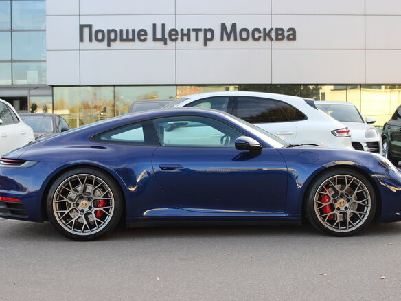 2019 Porsche 911 Carrera 4S VIII (992), синий - вид 2