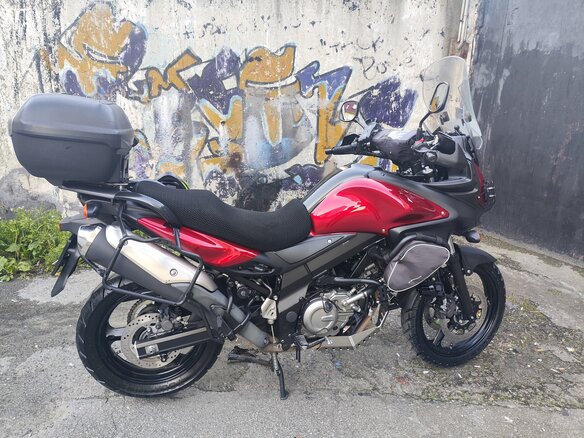 2013 Suzuki V-Strom DL 650, красный, 600000 рублей - вид 1