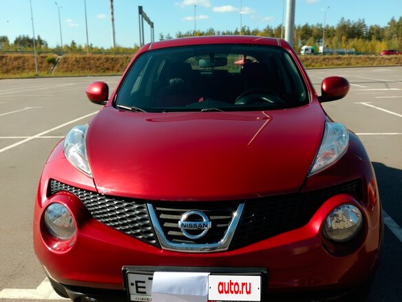 2014 Nissan Juke I, красный, 1100000 рублей - вид 2