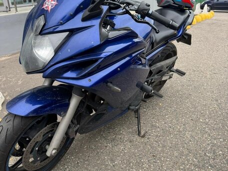 2009 Yamaha XJ6 (FZ6R), синий, 550000 рублей, вид 3