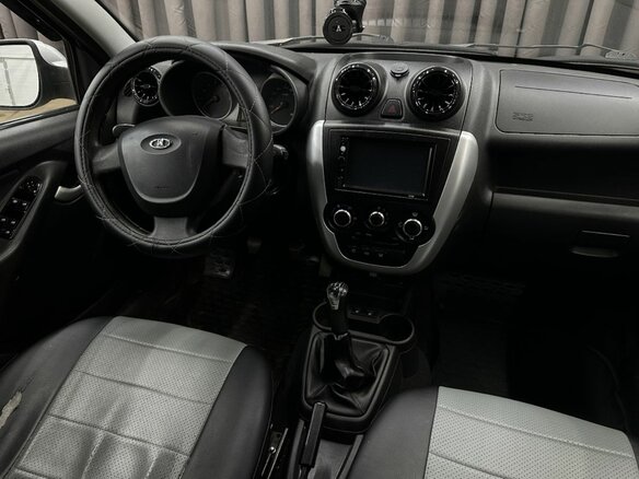 2013 Lada (ВАЗ) Granta I, серебристый, 279999 рублей - вид 9