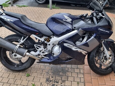 2002 Honda CBR 600F, синий, 380000 рублей, вид 3