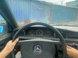 1993 Mercedes-Benz 190 (W201), серый, 57000 рублей, вид 3