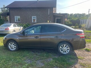 2014 Nissan Sentra VII (B17), коричневый, 1000000 рублей, вид 4