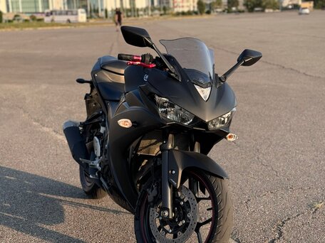 2016 Yamaha YZF-R3, чёрный, 550000 рублей, вид 1