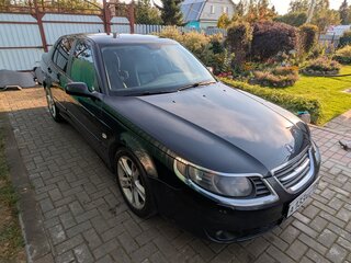 2007 Saab 9-5 I Рестайлинг 2, чёрный, 850000 рублей, вид 3