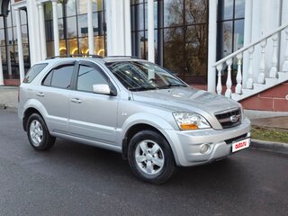 2009 Kia Sorento I Рестайлинг, серебристый, 970000 рублей, вид 1