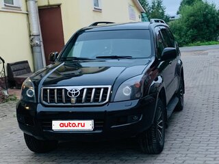 2007 Toyota Land Cruiser Prado 5-speed 120 Series Рестайлинг, чёрный, 1790000 рублей, вид 1