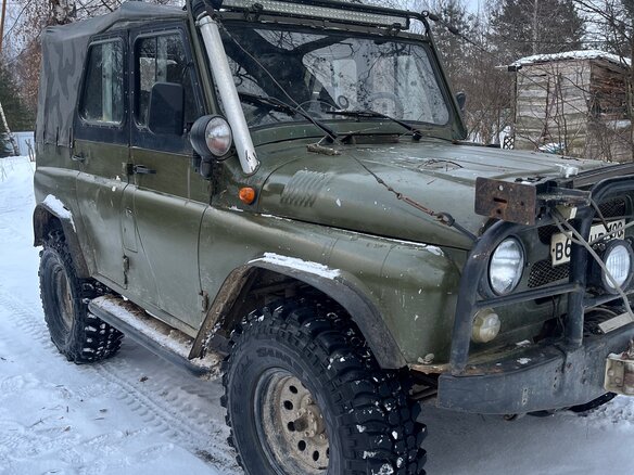 1992 УАЗ 31512, зелёный, 350000 рублей - вид 8