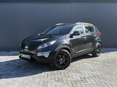 2012 Kia Sportage III, чёрный, 1545000 рублей, вид 1
