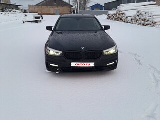 2018 BMW 5 серии 520d VII (G30/G31/G38), чёрный, 2300000 рублей, вид 2