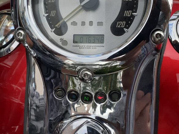 2007 Harley-Davidson CVO, красный - вид 10
