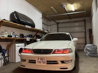 1997 Toyota Mark II VIII (X100), белый, 715000 рублей, вид 5