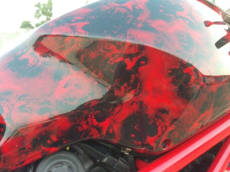 2013 Ducati Monster 1100, красный, 500000 рублей, вид 4