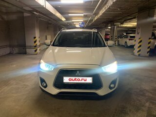 2013 Mitsubishi ASX I Рестайлинг, белый, 825000 рублей, вид 5