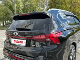 2021 Hyundai Santa Fe IV Рестайлинг, чёрный, 3900000 рублей, вид 4