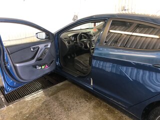 2014 Hyundai Elantra V (MD) Рестайлинг, синий, 880000 рублей, вид 5