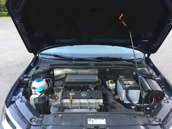 2012 Volkswagen Jetta VI, синий - вид 13