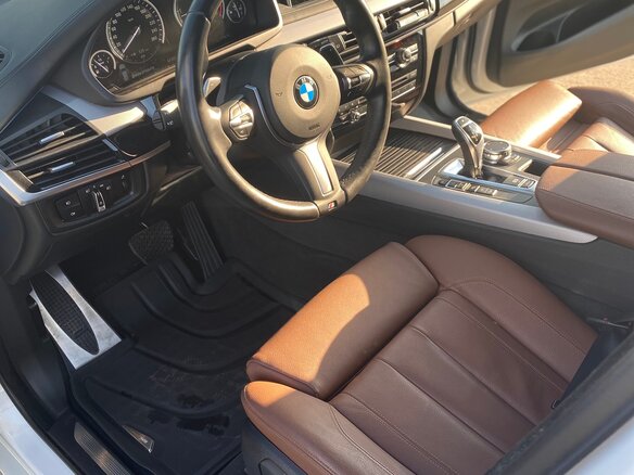 2016 BMW X5 40d III (F15), белый - вид 4