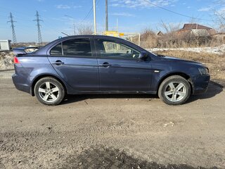 2007 Mitsubishi Lancer X, синий, 440000 рублей, вид 3